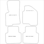 Maserati 4200 GT Car Mats
